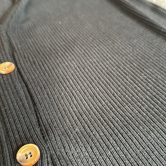 Walter Baker knit black long sleeve midi dress - Picture 7 of 8